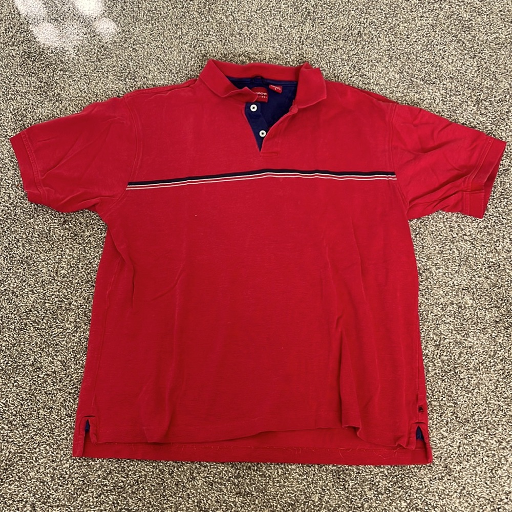 Arrow Red Polo Shirt Size L